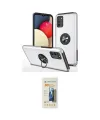 ieg™ Galaxy A02S Kılıf Odak Form Prime - Siyah 6D Mat Seramik Hayalet Nano Ekran Koruyucu