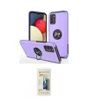 ieg™ Galaxy A02S Kılıf Odak Form Prime - Siyah 6D Mat Seramik Hayalet Nano Ekran Koruyucu
