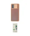ieg™ Galaxy A02S Kılıf Vadi Çizgi - Siyah 20D Premium Cam Ekran Koruyucu