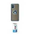 ieg™ Galaxy A02S Kılıf Yörünge Çizgi - Siyah 5D Eko Cam Ekran Koruyucu