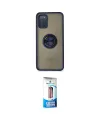 ieg™ Galaxy A02S Kılıf Yörünge Çizgi - Siyah 5D Eko Cam Ekran Koruyucu