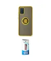 ieg™ Galaxy A02S Kılıf Yörünge Çizgi - Siyah 5D Eko Cam Ekran Koruyucu