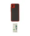 ieg™ Galaxy A03 Kılıf Ahenk Çizgi Serisi - Siyah 20D Premium Cam Ekran Koruyucu