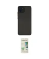 ieg™ Galaxy A03 Kılıf Ahenk Çizgi Serisi - Siyah 20D Premium Cam Ekran Koruyucu