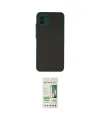 ieg™ Galaxy A03 Kılıf Ahenk Çizgi Serisi - Siyah 20D Premium Cam Ekran Koruyucu