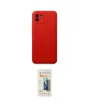 ieg™ Galaxy A03 Kılıf Ahenk Serisi - Siyah 6D Mat Seramik Hayalet Nano Ekran Koruyucu