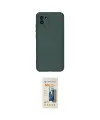 ieg™ Galaxy A03 Kılıf Ahenk Serisi - Siyah 6D Mat Seramik Hayalet Nano Ekran Koruyucu