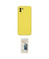 ieg™ Galaxy A03 Kılıf Ahenk Serisi - Siyah 6D Mat Seramik Hayalet Nano Ekran Koruyucu