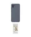 ieg™ Galaxy A03 Kılıf Ahenk Serisi - Siyah Mat Seramik Nano Ekran Koruyucu