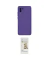 ieg™ Galaxy A03 Kılıf Ahenk Serisi - Siyah Mat Seramik Nano Ekran Koruyucu