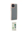 ieg™ Galaxy A03 Kılıf Eksen Doku Prime - Siyah 20D Premium Cam Ekran Koruyucu
