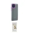 ieg™ Galaxy A03 Kılıf Eksen Doku Prime - Siyah Mat Seramik Nano Ekran Koruyucu