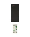 ieg™ Galaxy A03 Kılıf Kozmos Yansıma Özel Seri - Siyah 20D Premium Cam Ekran Koruyucu