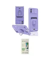 ieg™ Galaxy A03 Kılıf Vadi Form Prime - Siyah 20D Premium Cam Ekran Koruyucu