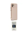 ieg™ Galaxy A03 Kılıf Yankı Serisi - Siyah 5D Hayalet Cam Ekran Koruyucu