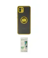 ieg™ Galaxy A03 Kılıf Yörünge Çizgi - Siyah 20D Premium Cam Ekran Koruyucu
