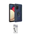ieg™ Galaxy A03S Kılıf Ahenk Klasik Koleksiyonu - Şeffaf Uv Polymer Nano Ekran Koruyucu