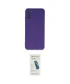 ieg™ Galaxy A03S Kılıf Ahenk Serisi - Şeffaf Pasifik Cam Ekran Koruyucu