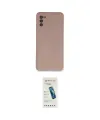 ieg™ Galaxy A03S Kılıf Ahenk Serisi - Şeffaf Pasifik Cam Ekran Koruyucu