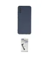 ieg™ Galaxy A03S Kılıf Ahenk Serisi - Şeffaf Uv Polymer Nano Ekran Koruyucu
