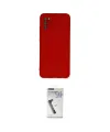 ieg™ Galaxy A03S Kılıf Ahenk Serisi - Şeffaf Uv Polymer Nano Ekran Koruyucu