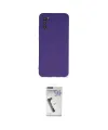 ieg™ Galaxy A03S Kılıf Ahenk Serisi - Şeffaf Uv Polymer Nano Ekran Koruyucu
