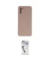 ieg™ Galaxy A03S Kılıf Ahenk Serisi - Şeffaf Uv Polymer Nano Ekran Koruyucu