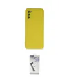 ieg™ Galaxy A03S Kılıf Ahenk Serisi - Şeffaf Uv Polymer Nano Ekran Koruyucu