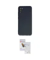ieg™ Galaxy A03S Kılıf Ahenk Serisi - Siyah Seramik Nano Ekran Koruyucu