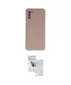 ieg™ Galaxy A03S Kılıf Ahenk Serisi - Siyah Seramik Nano Ekran Koruyucu