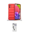 ieg™ Galaxy A03S Kılıf Atlas Koleksiyonu - Şeffaf Uv Polymer Nano Ekran Koruyucu