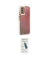 ieg™ Galaxy A03S Kılıf Çekirdek Klasik Serisi - Şeffaf Pasifik Cam Ekran Koruyucu