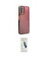 ieg™ Galaxy A03S Kılıf Çekirdek Klasik Serisi - Şeffaf Pasifik Cam Ekran Koruyucu