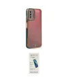 ieg™ Galaxy A03S Kılıf Çekirdek Klasik Serisi - Şeffaf Pasifik Cam Ekran Koruyucu