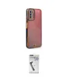 ieg™ Galaxy A03S Kılıf Çekirdek Klasik Serisi - Şeffaf Uv Polymer Nano Ekran Koruyucu