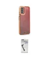 ieg™ Galaxy A03S Kılıf Çekirdek Klasik Serisi - Şeffaf Uv Polymer Nano Ekran Koruyucu