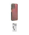 ieg™ Galaxy A03S Kılıf Çekirdek Klasik Serisi - Şeffaf Uv Polymer Nano Ekran Koruyucu