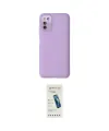 ieg™ Galaxy A03S Kılıf Çekirdek Modern Serisi - Şeffaf Pasifik Cam Ekran Koruyucu