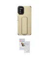 ieg™ Galaxy A03S Kılıf Çekirdek Yansıma - Siyah Seramik Nano Ekran Koruyucu