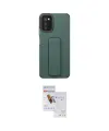 ieg™ Galaxy A03S Kılıf Çekirdek Yansıma - Siyah Seramik Nano Ekran Koruyucu