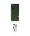 ieg™ Galaxy A03S Kılıf Doruk Asil Koleksiyonu - Şeffaf Uv Polymer Nano Ekran Koruyucu