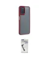 ieg™ Galaxy A03S Kılıf Eksen Doku Prime - Şeffaf Uv Polymer Nano Ekran Koruyucu