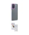 ieg™ Galaxy A03S Kılıf Eksen Doku Prime - Siyah Seramik Nano Ekran Koruyucu