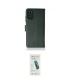 ieg™ Galaxy A03S Kılıf Siluet Işık Serisi - Şeffaf Pasifik Cam Ekran Koruyucu