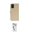 ieg™ Galaxy A03S Kılıf Siluet Işık Serisi - Şeffaf Uv Polymer Nano Ekran Koruyucu