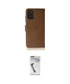 ieg™ Galaxy A03S Kılıf Siluet Işık Serisi - Şeffaf Uv Polymer Nano Ekran Koruyucu