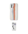 ieg™ Galaxy A03S Kılıf Yadigar Çizgi - Şeffaf Uv Polymer Nano Ekran Koruyucu