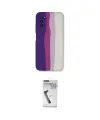 ieg™ Galaxy A03S Kılıf Yadigar Çizgi - Şeffaf Uv Polymer Nano Ekran Koruyucu