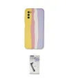 ieg™ Galaxy A03S Kılıf Yadigar Çizgi - Şeffaf Uv Polymer Nano Ekran Koruyucu