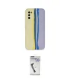 ieg™ Galaxy A03S Kılıf Yadigar Çizgi - Şeffaf Uv Polymer Nano Ekran Koruyucu
